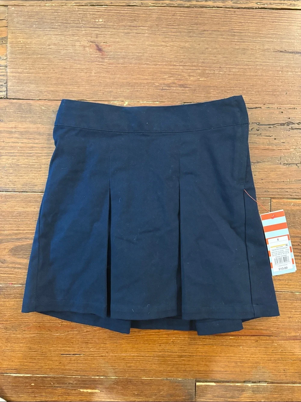 Cat & Jack Dark Navy School Pleated Skirt